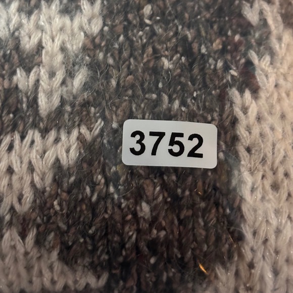 Croft & Barrow Hand Knitted Silk Wool Mohair Reindeer Fair Isle Sweater Mens L - Picture 10 of 10